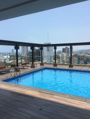 Modern Studio Gem - Two Balconies with Ocean & Mountain Views
